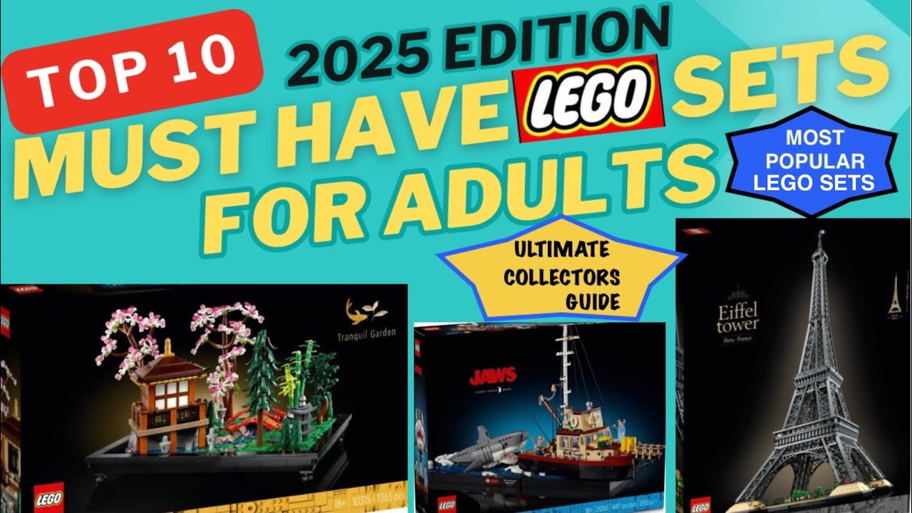 Top 10 Best LEGO Sets for Adults  — Must Have Collector’s Guide(2025)