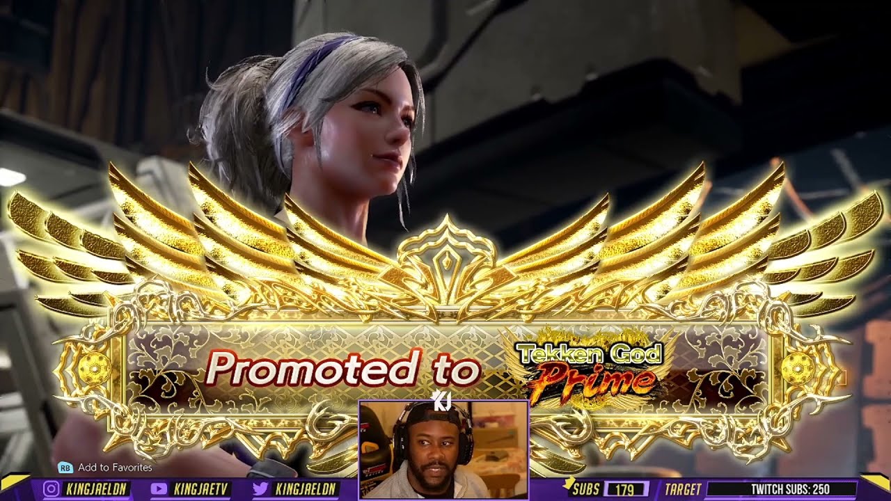 All Tekken God Prime Promotions: King Jae