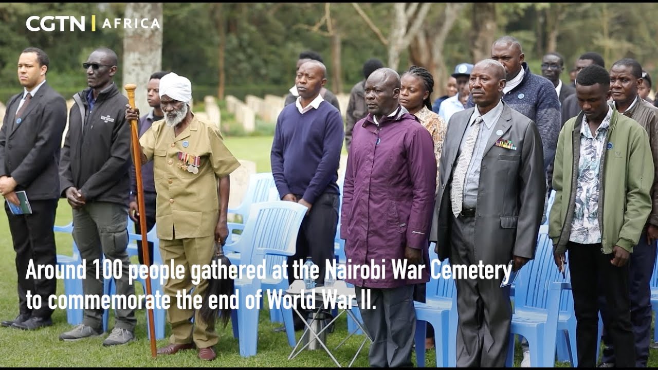 Kenya marks 80th anniversary of end of World War II