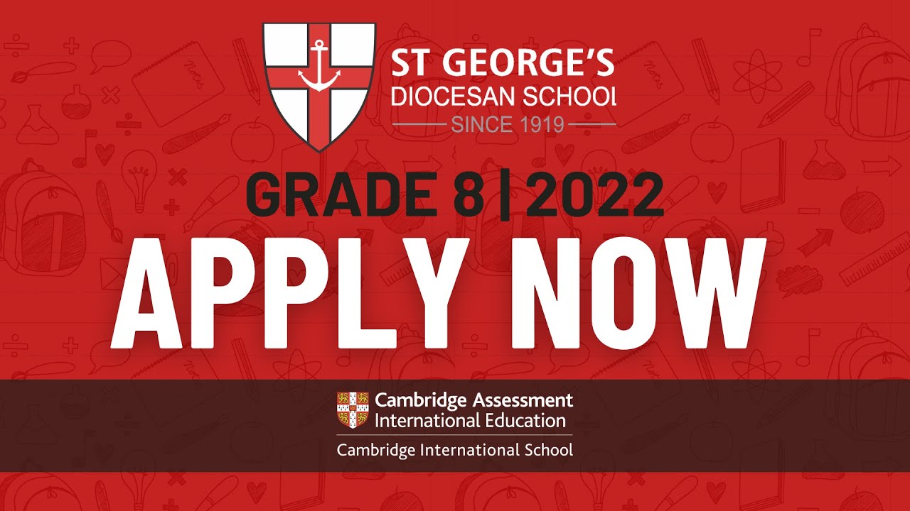 St George's College - Grade 8 Applications