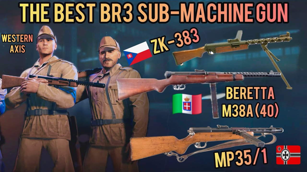ENLISTED BEST BR3 SMG (Germany/Italy)
