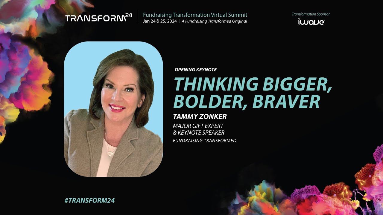 Opening Keynote: Thinking Bigger, Bolder, Braver