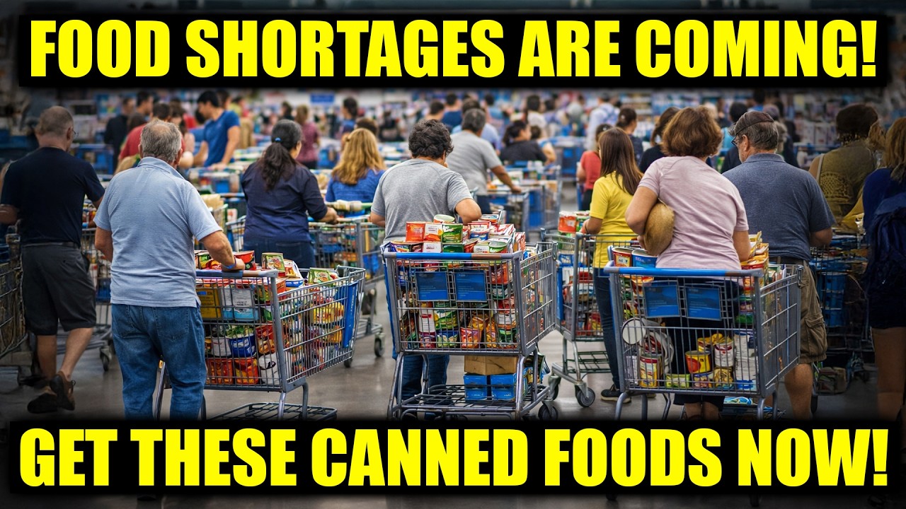 10 Canned Foods to GET TODAY for the Coming Food Shortages!