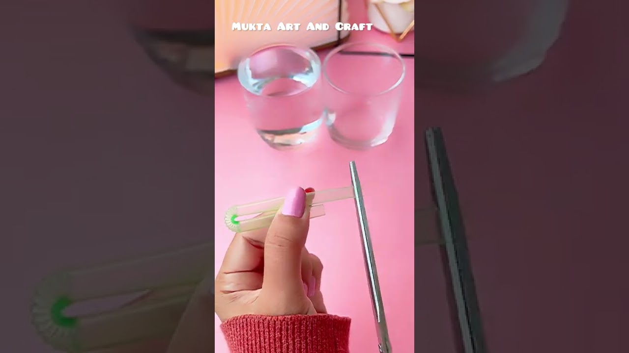 Water Magic Experiment 😂 Water Magic Tricks with Straw & Glass #shorts #youtubeshorts