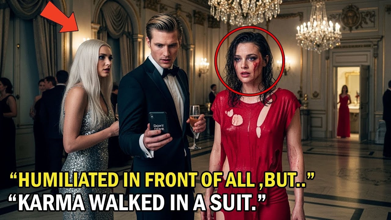 Wife Humiliated at Christmas Party by Her Ex — Then Her Billionaire Husband Walked In and Made Him..