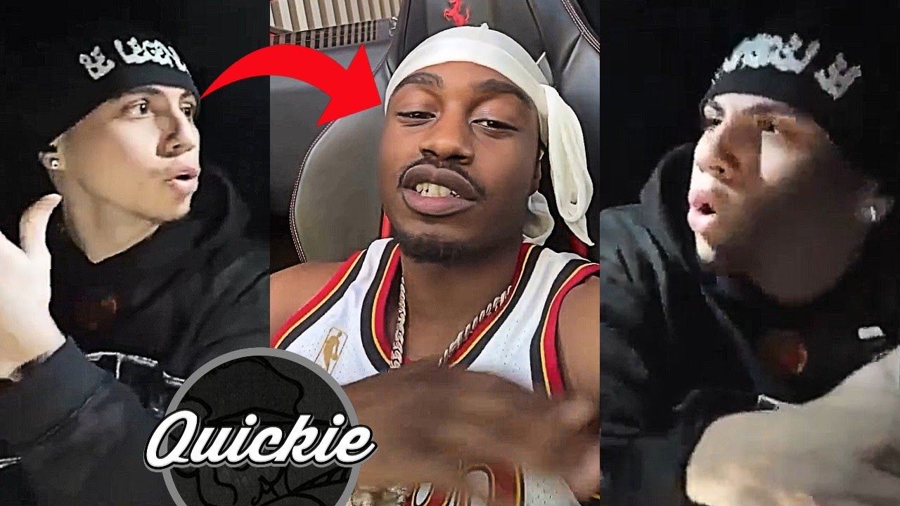 STREAMER GETS SH*T BY ONE OF LilTjay GOONS WHILE ON LIVE?!😳😳(Quickie#609)