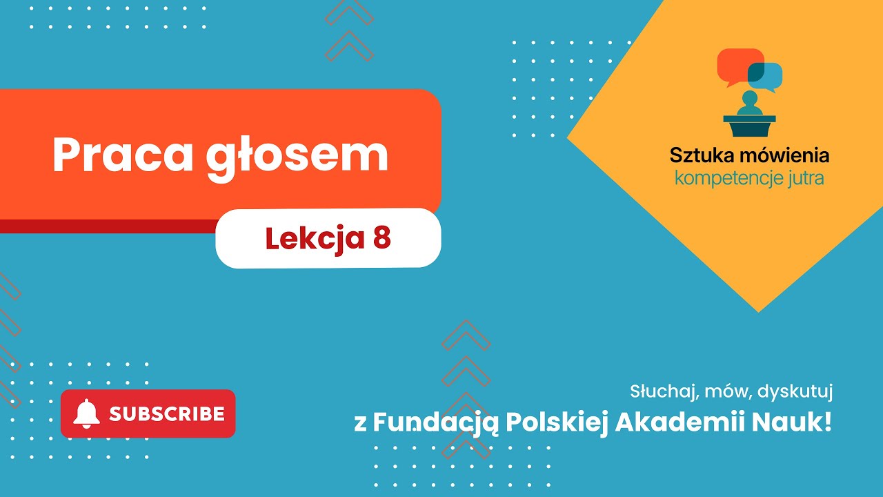 Lekcja 8 - Praca głosem