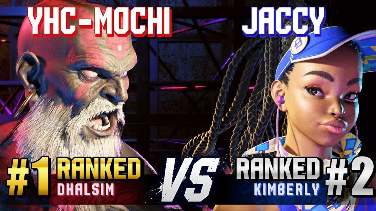 SF6 ▰ YHC-MOCHI (#1 Ranked Dhalsim) vs JACCY (#2 Ranked Kimberly) ▰ Ranked Matches