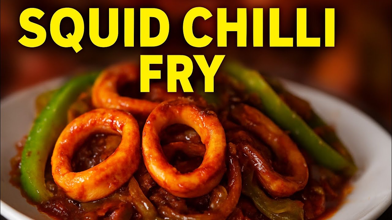 Squid Chilli Fry Recipe | Spicy & Delicious Seafood Fry at Home