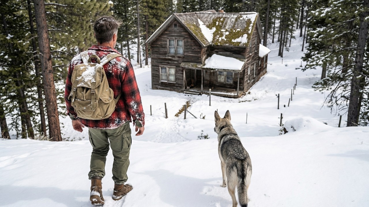 A Veteran and His Dog Returned to His Grandmother’s House — Then the Mountain Revealed a Secret