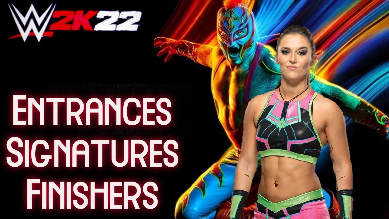 WWE 2K22 Entrances/Signatures/Finishers: Tegan Nox