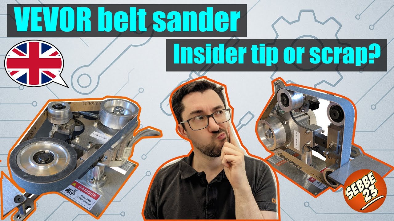 🇺🇸 New mini belt sander from VEVOR - insider tip or scrap?!