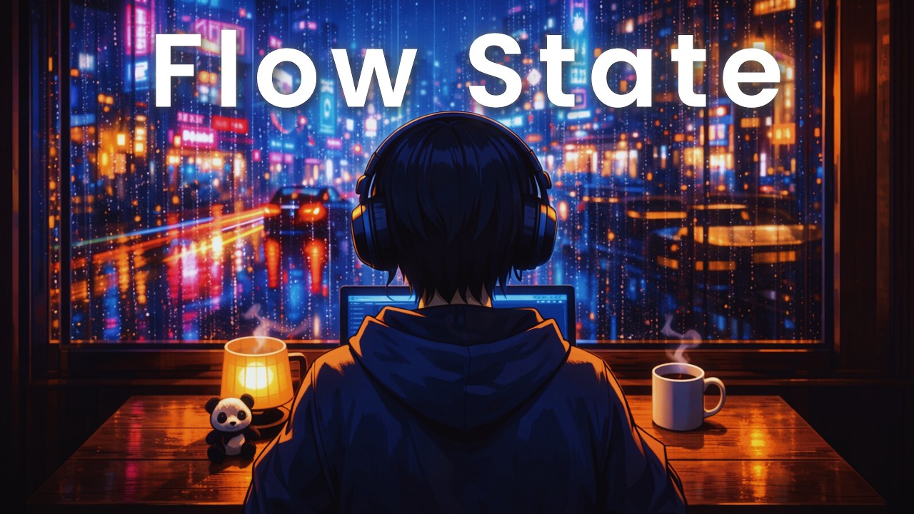 Neon Café Coding — Deep Work Chillstep Mix