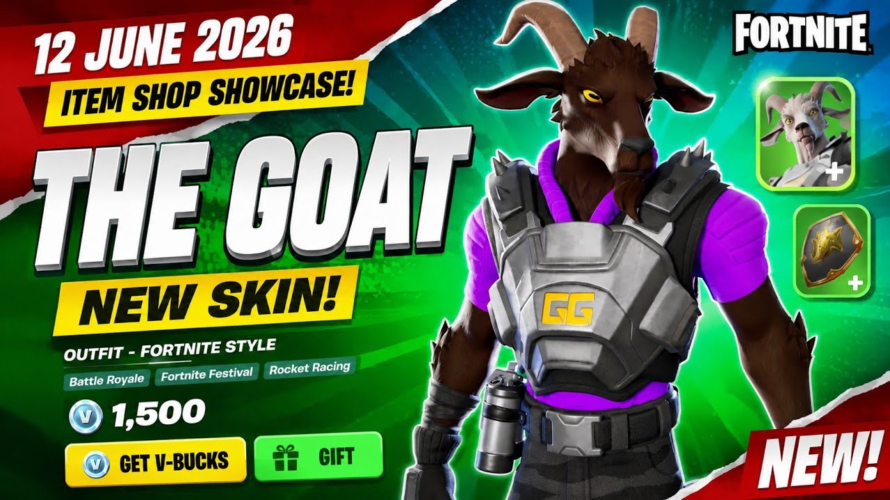 Магазин предметов Fortnite &ndash; 12 июня 2026 г. 🔥 | Новые скины, эмоции и ежедневное обновление мага...