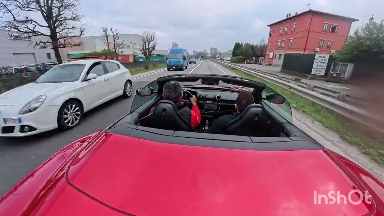 Muita emoção com a Ferrari Portofino M
