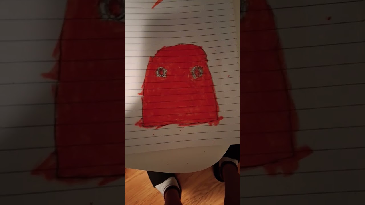 how to make a red munci nextbot paper squishy!