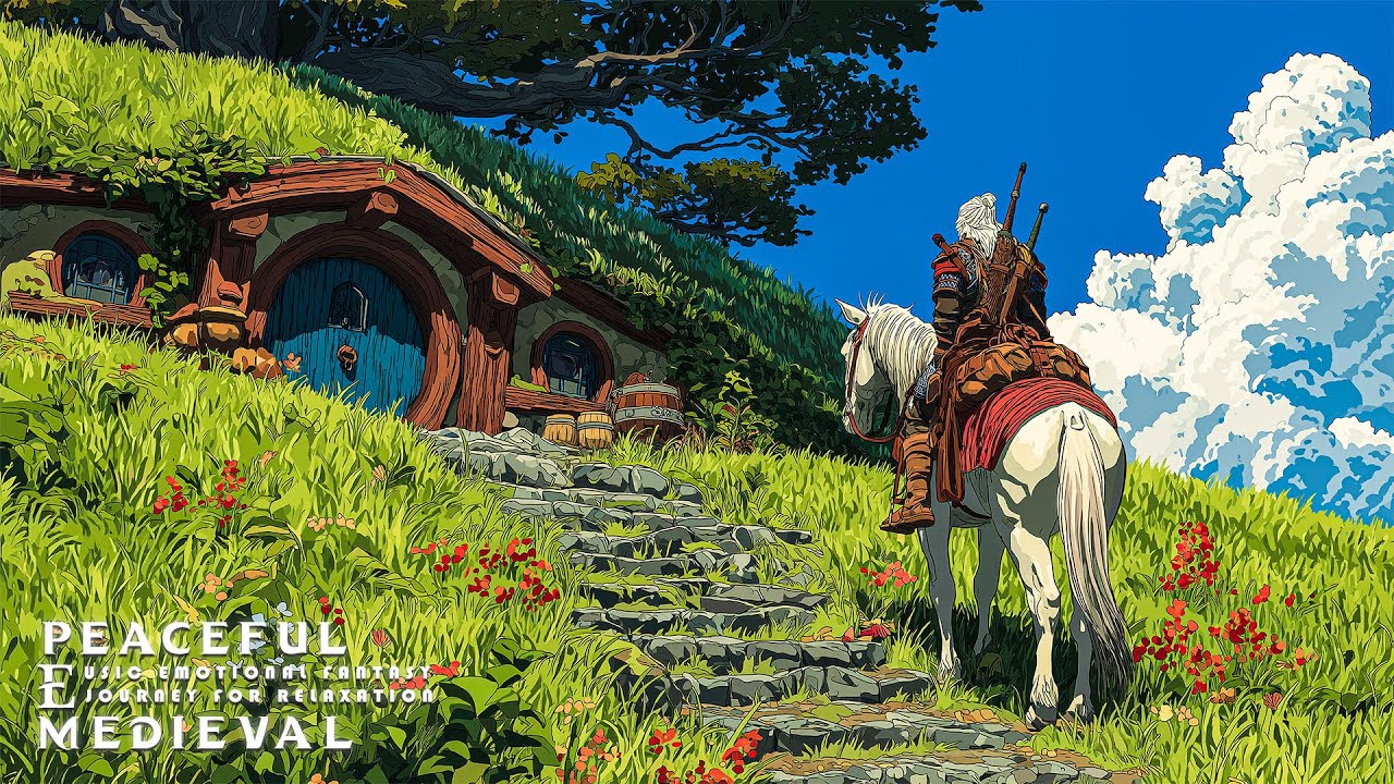 Peaceful Medieval Music | Emotional Fantasy Journey for Relaxation & Inner Peace