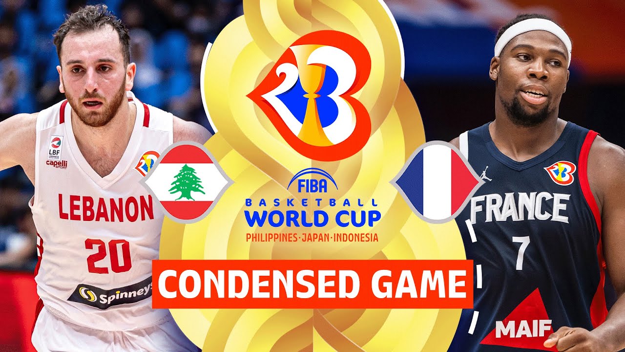 Lebanon 🇱🇧 vs France 🇫🇷 | Full Game Highlights | FIBA Basketball World Cup 2023