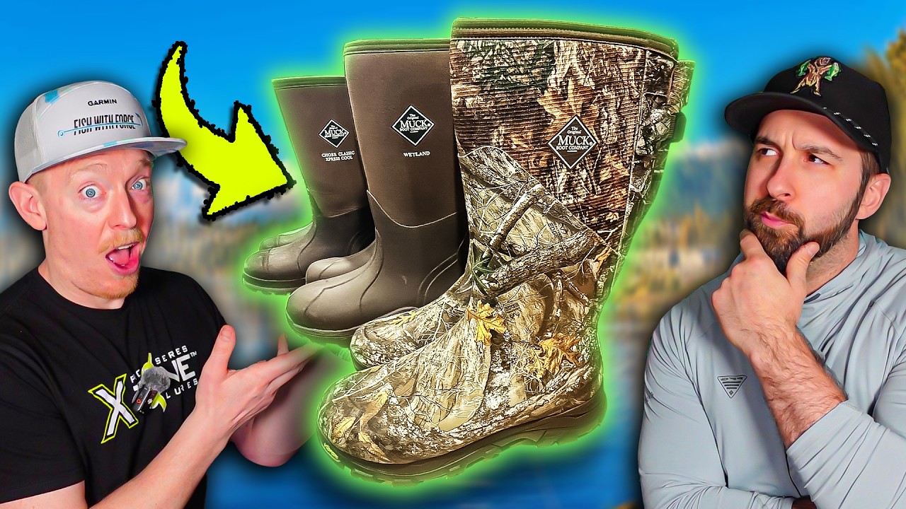 The TRUTH About Hunting & Fishing Boots | Muck Boots Review!