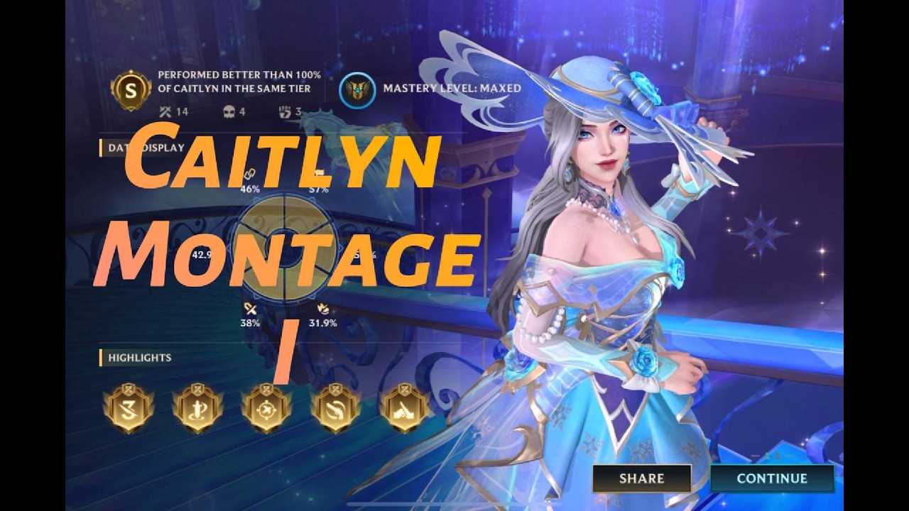Caitlyn Montage | Wild Rift