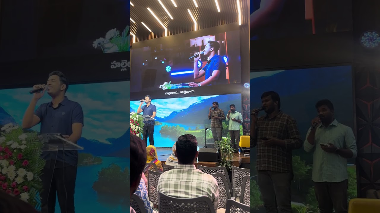 Joel Suhas Karmoji Live Worship | హల్లెలూయ పాట | Hallelujah Song | Powerful Telugu Christian Worship