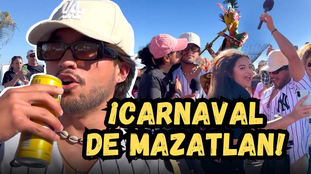 ¡FIESTA en el MEJOR CARNAVAL DE MEXICO! | EL CARNVAL DE MAZATLAN parte 1