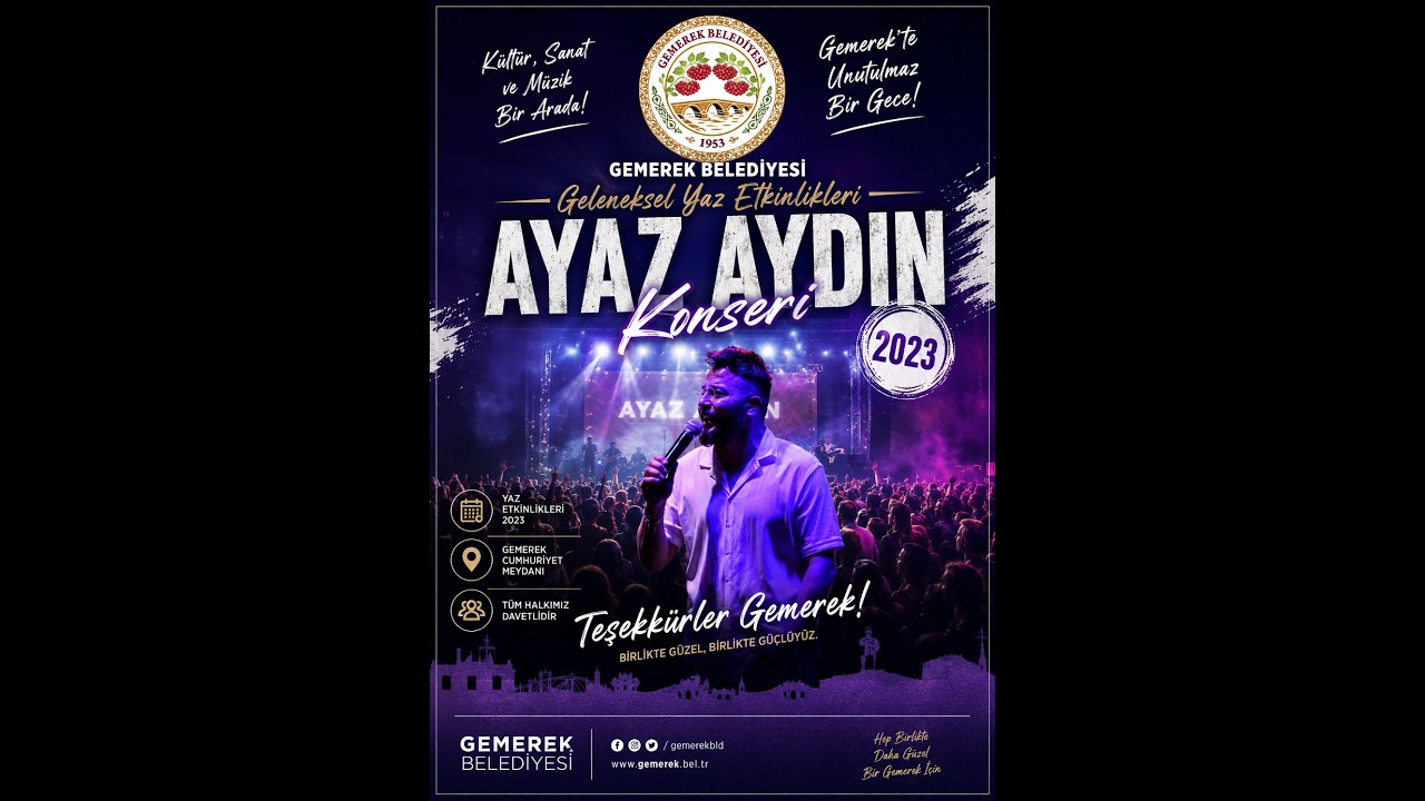 Ayaz AYDIN Gemerek Konseri 2023