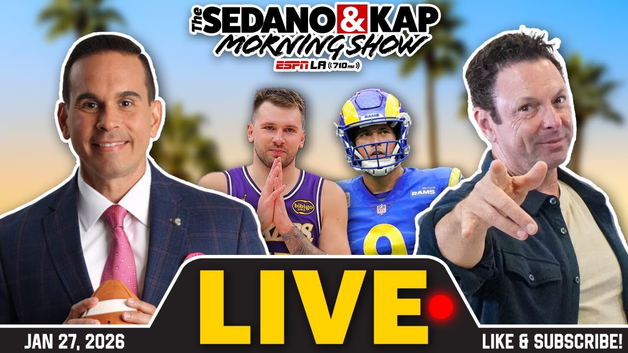 Luka & the Lakers COOK vs. Bulls 🏀 | What's NEXT for Rams? 🏈🤔 - Sedano & Kap