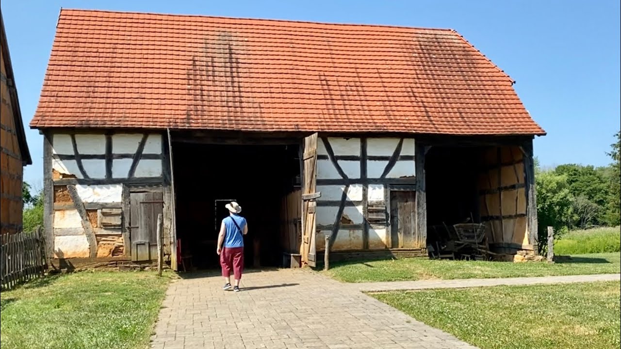 Frontier Culture Museum - Part 3 - Germany 1750s 4K Ultra HD