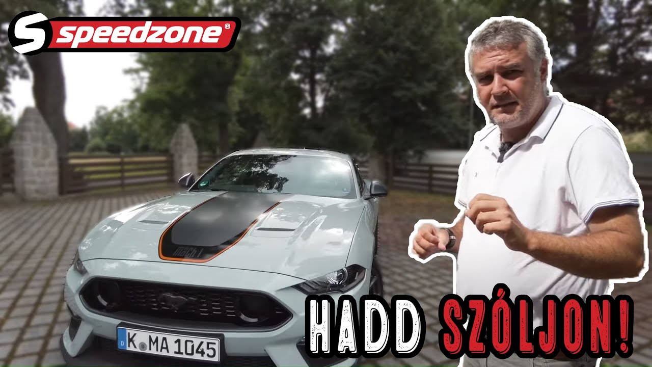 Speedzone Teszt: Ford Mustang Mach1: Hadd szóljon!