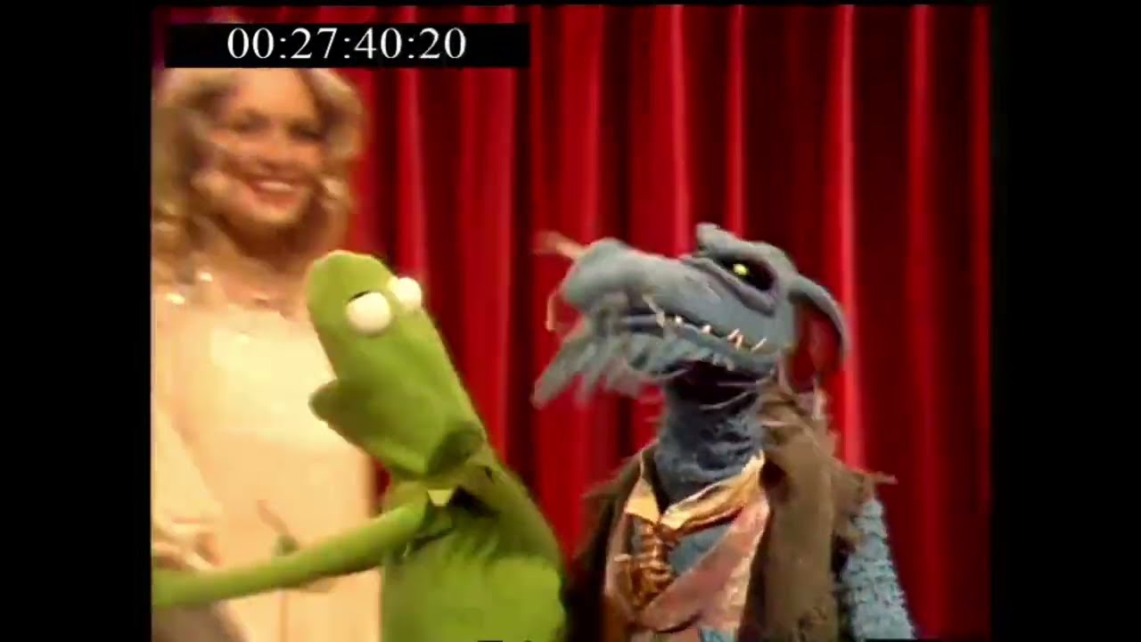 The Muppet Show - Twiggy (Rare UK ATV Bits/w VT Clock Slates)