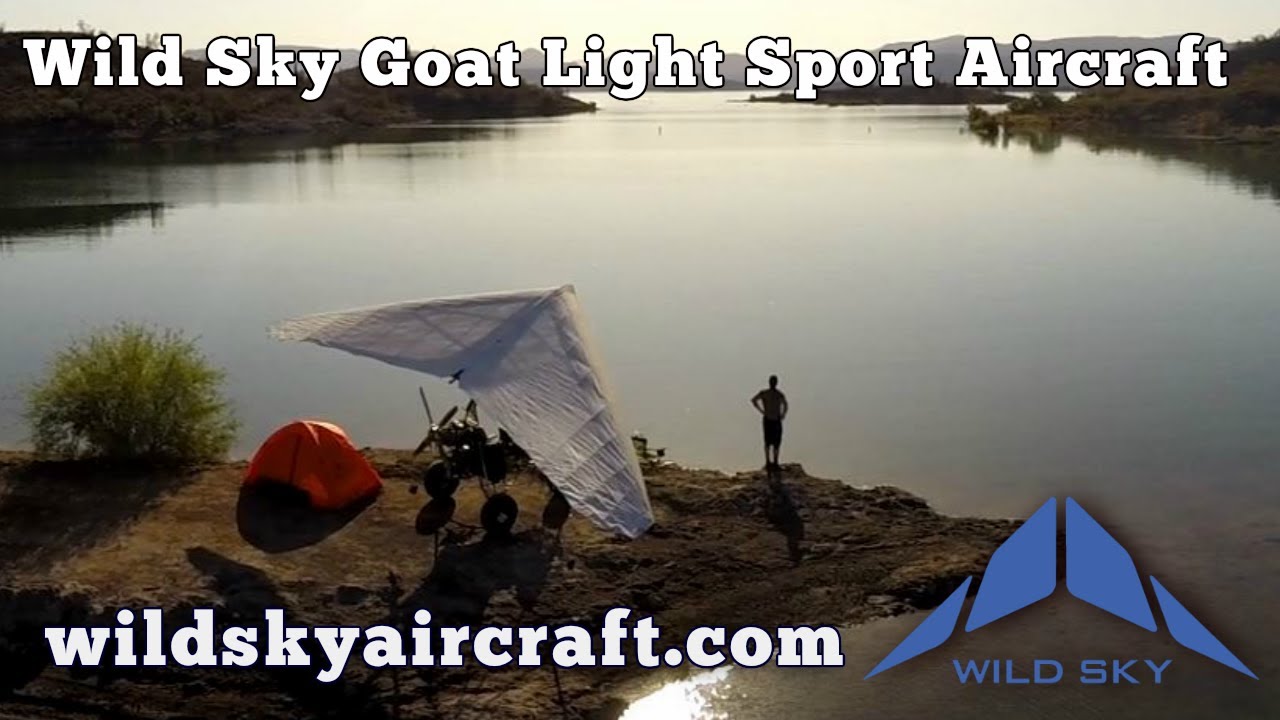 Goat Trike, Weight Shift Control Aircraft, Light Sport Aircraft, by Willd Sky Aircraft, Denny Reed.