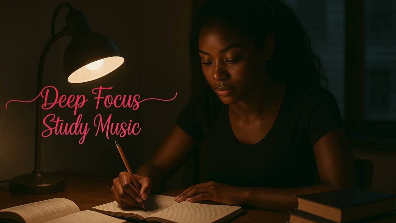 5 Hours- Deep Study Music- Music To Focus & Energy For Work [R&B, LoFi, Trap Soul]
