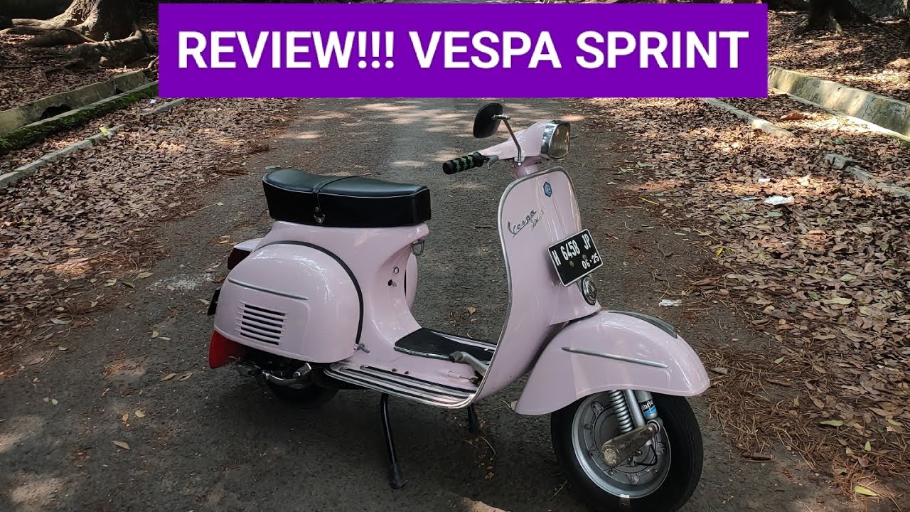 Vespa Sprint 150 1969 violet