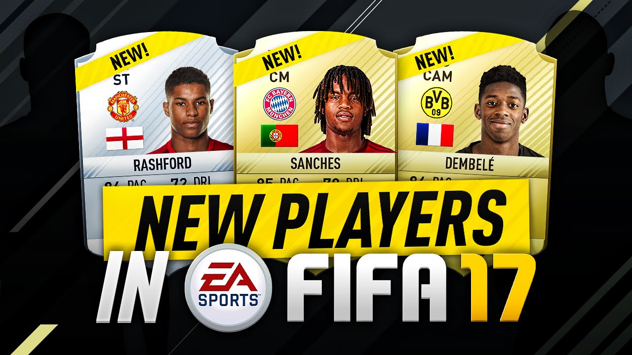 NEW PLAYERS IN FIFA 17!