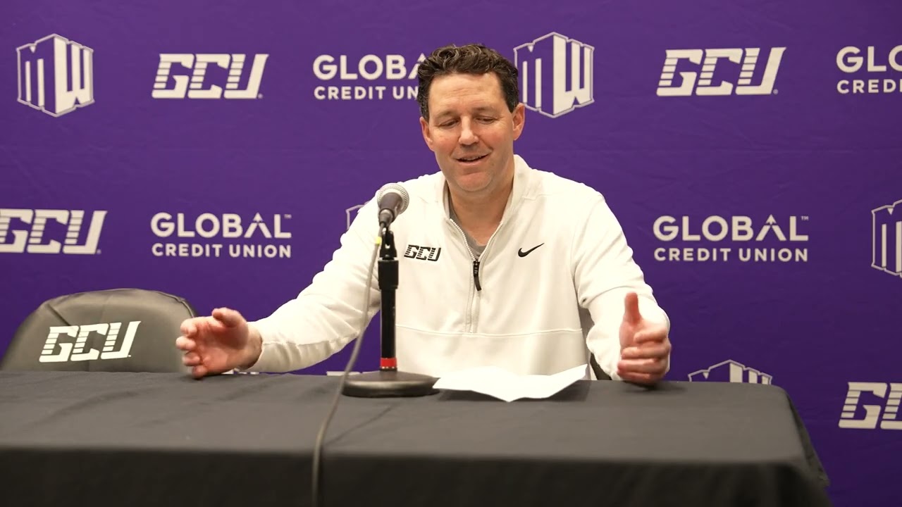GCU Men's Basketball vs. San Diego State - Postgame with Bryce Drew