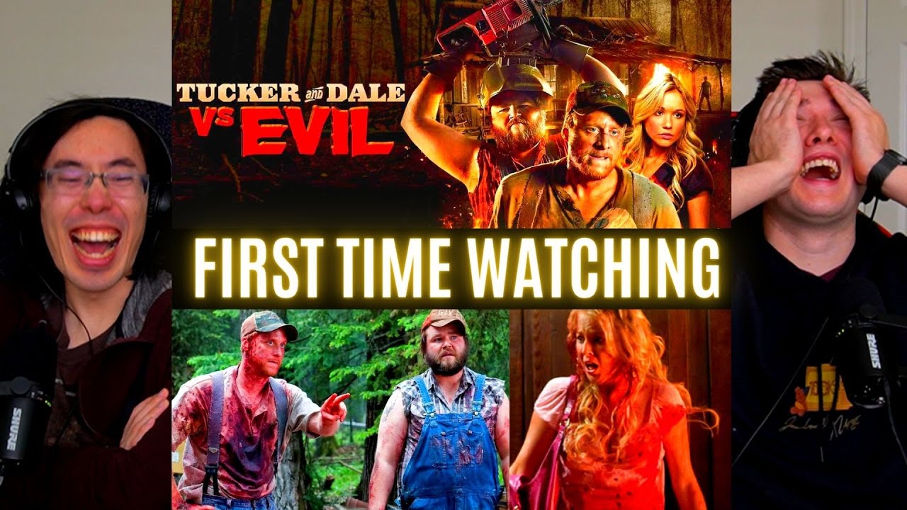 REACTING to *Tucker and Dale vs Evil* SO FUNNY!!! (First Time Watching) Horror Movies
