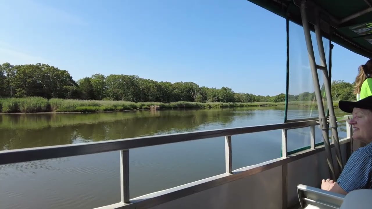 Peconic River Boat Tour Aug 12 2025 Park 2 @ long  island NY views