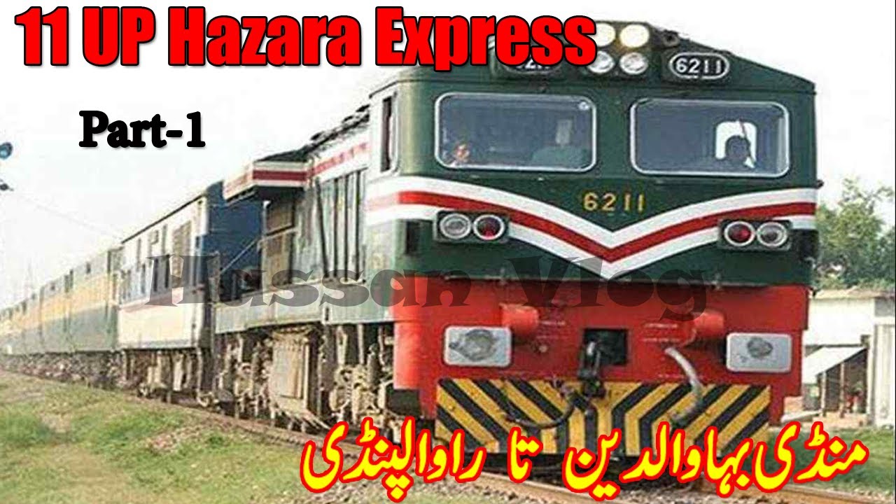 Mandi Baha Uddin to Rawalpindi Part-1 | HAZARA EXPRESS | Tracks and Sounds
