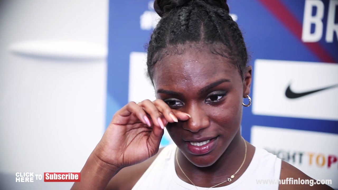 DINA ASHA SMITH GETS EMOTIONAL AND TALKS INJURY - British Athletics Championships 2017