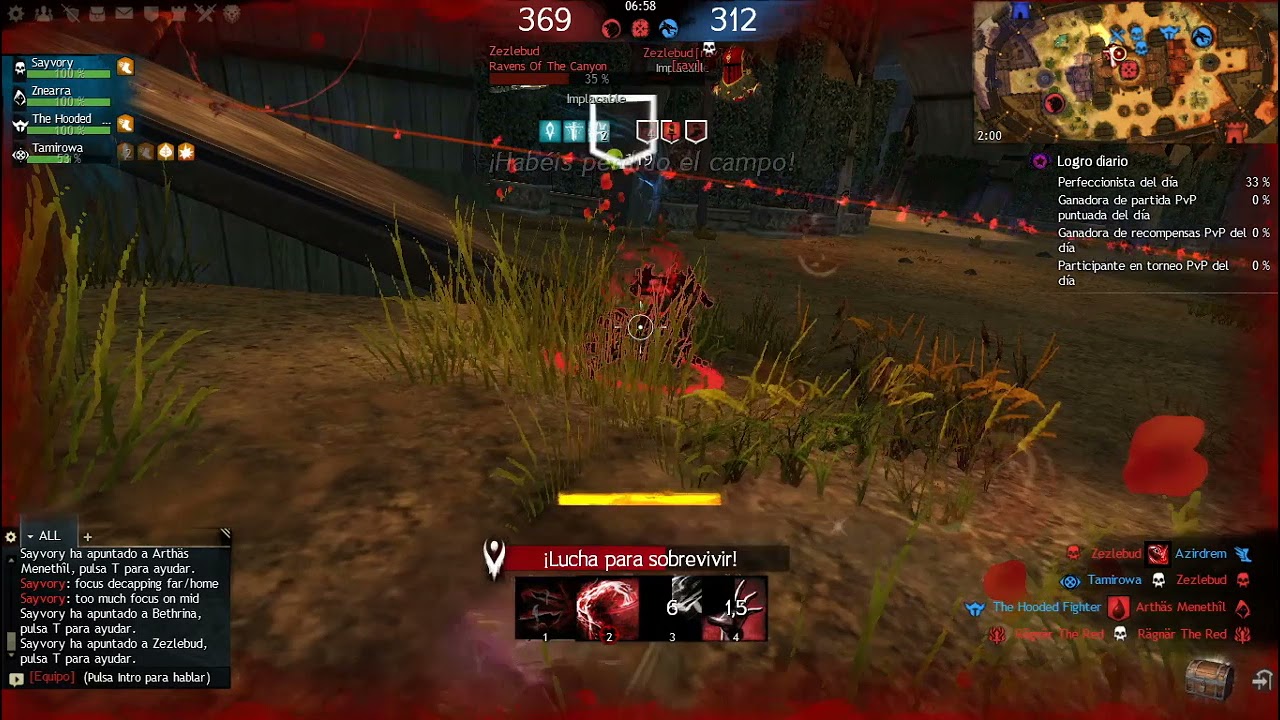 Guild Wars 2 - PvP Ranked Thief DareDevil Pistola/Daga