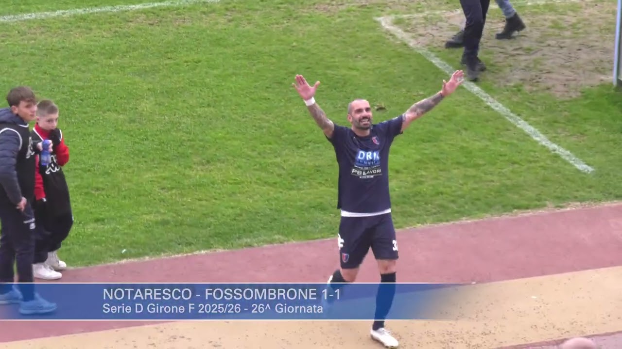 Notaresco - Fossombrone 1-1