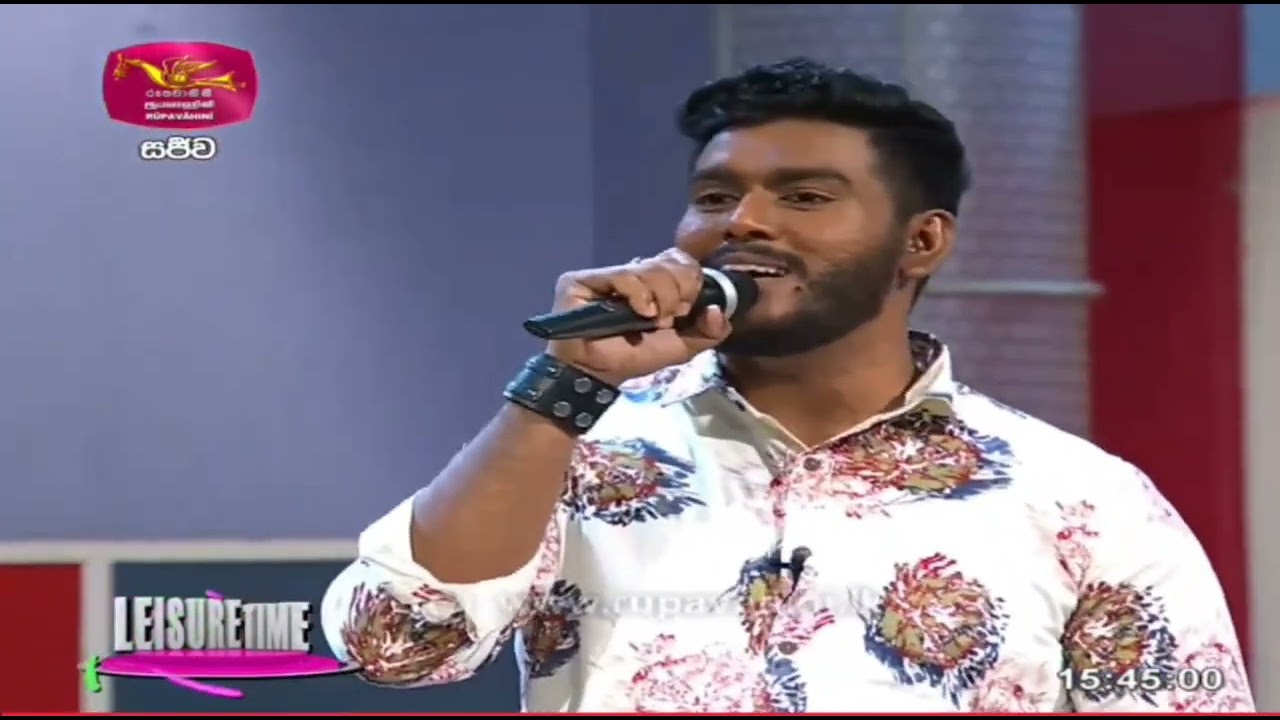 Dheere Dheere se | Thisaru Imanka in Lesuire time program #rupavahini #telecaster #hindi #kumarsanu