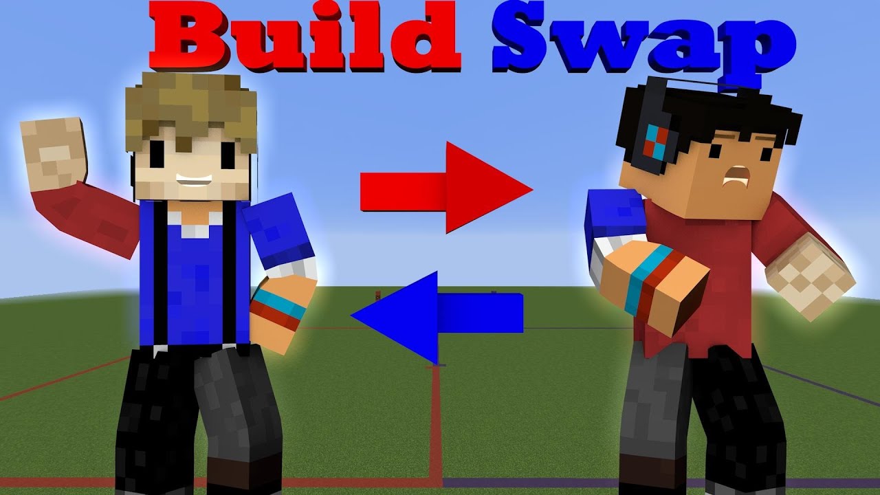 BUILD SWAP! Minecraft Minigame /w Taurtis