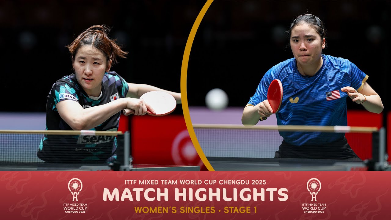 Lee Eunhye vs Sally Moyland | ITTF Mixed Team World Cup 2025 (Stage 1)