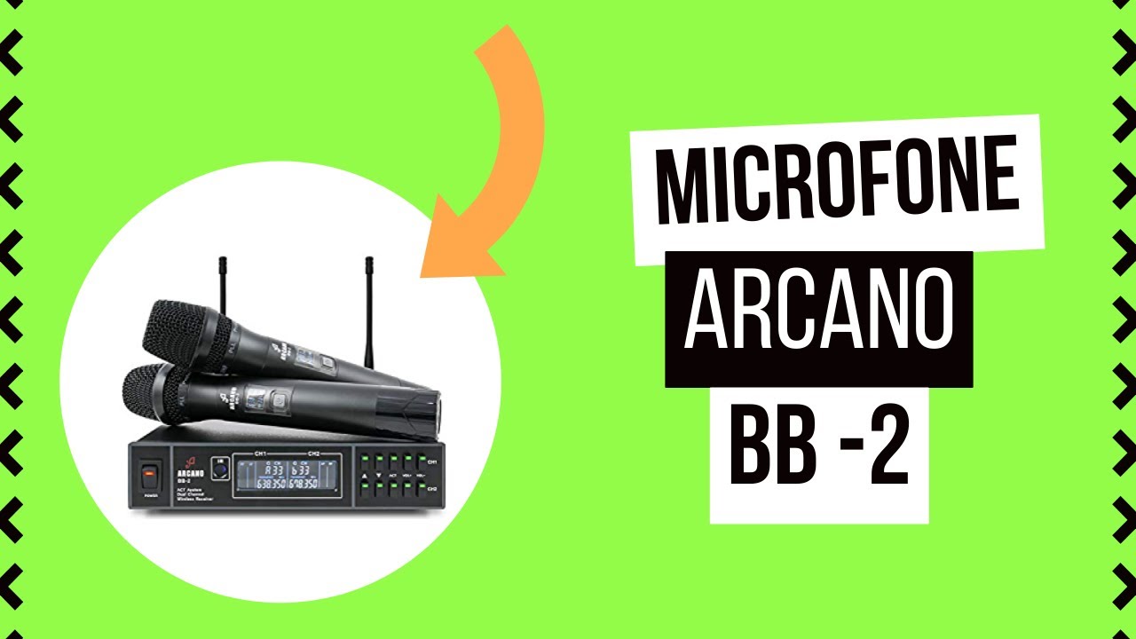 MICROFONE SEM FIO DUPLO ARCANO BB - 2 ATUALIZADO! UMBOXING + TESTES! VALE A PENA O INVESTIMENTO?