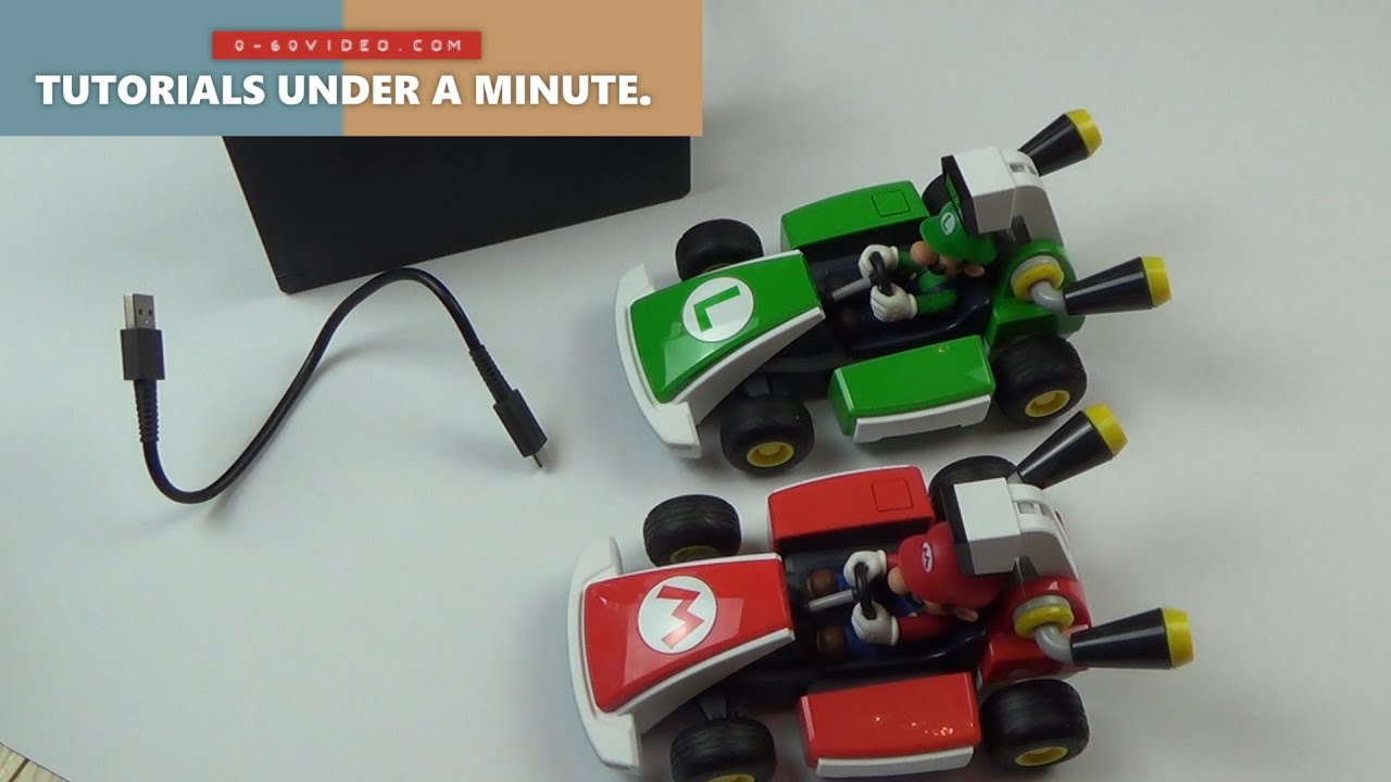 Как зарядить Mario Kart Live: Домашняя трасса &mdash; Марио и Луиджи