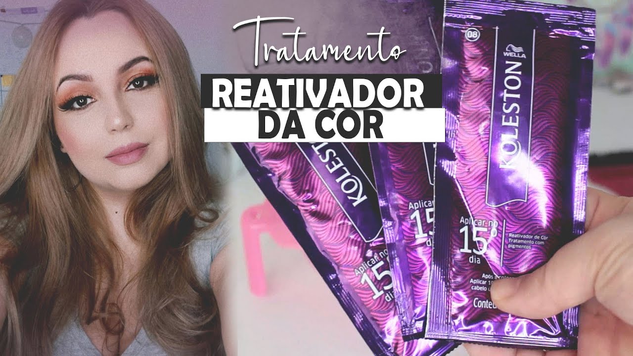 REATIVADOR DA COR | TRATAMENTO COM PIGMENTO DA KOLESTON| CABELOS TINGIDOS |  DICAS DA PAULA
