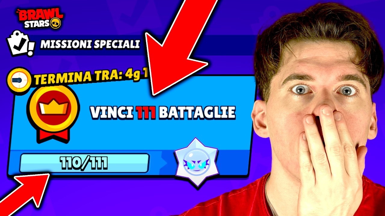 COSA SUCCEDE SE COMPLETO la MISSIONE da 111 VITTORIE? | Brawl Stars ITA