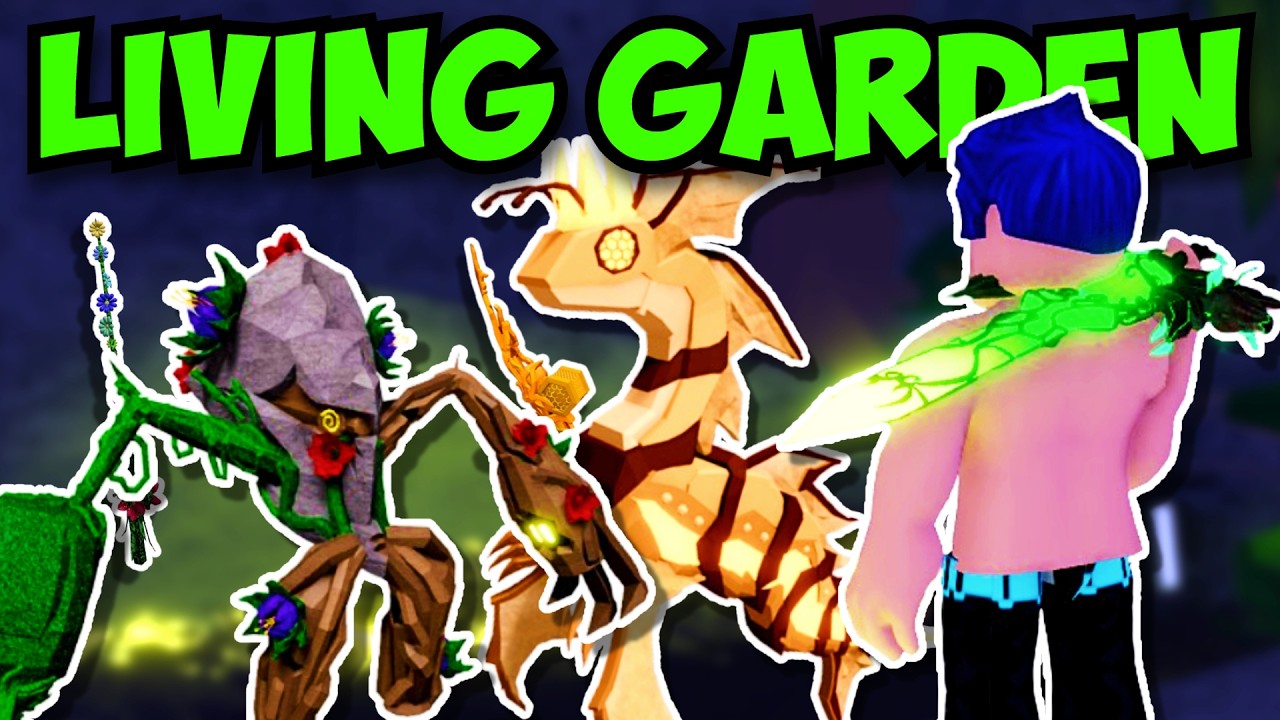 obtaining EVERY LIVING GARDEN rod in Fisch... (too ez)